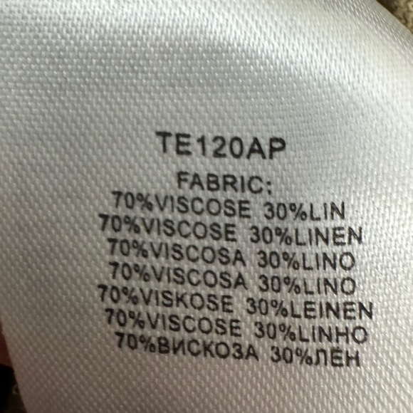 Molly Bracken La Collection Premium Linen Blend Shorts Khaki - Picture 9 of 10